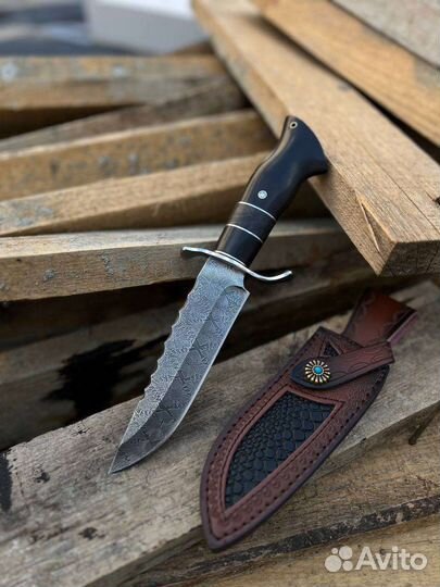 Нож ручной работы 64hcr 3cr15mov