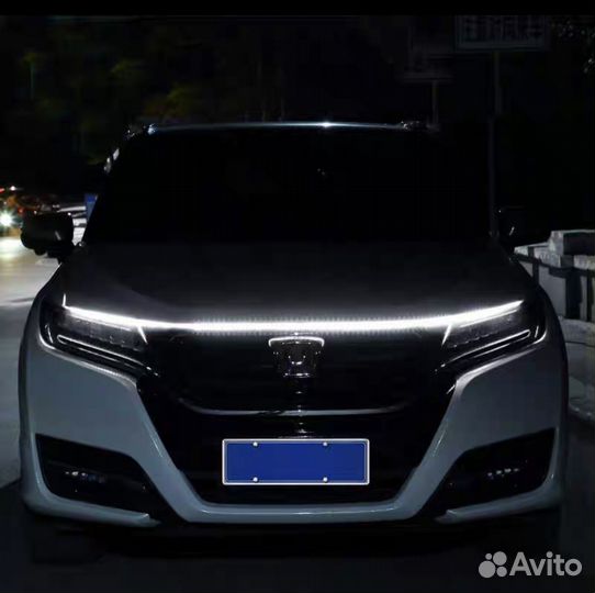 Светодиодная лента для автомобиля на капот новая
