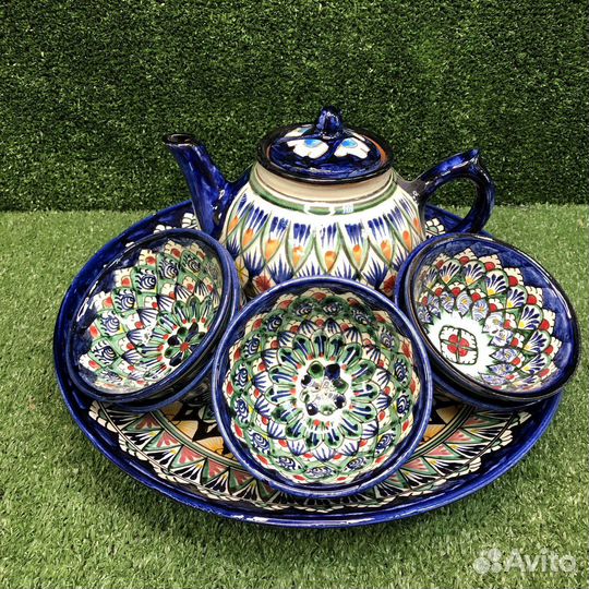 Узбекская посуда Риштан