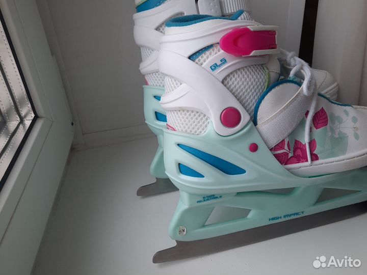 Коньки детские раздвижные 31 36