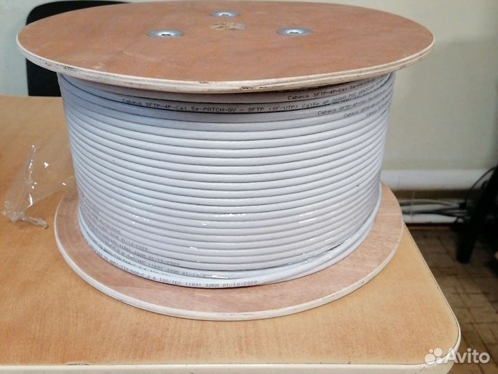 Кабель витая пара Cabeus sftp-4p-cat.5e код 7260с