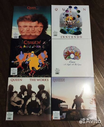 Виниловые пластинки The Queen, Scorpions,Nazareth