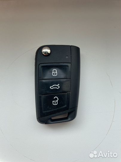 Ключ зажигания volkswagen