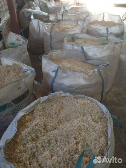 Стружка Опилки липа дуб крупные