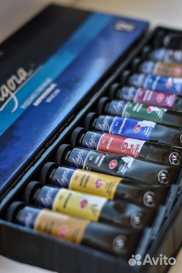 Акриловые краски ладога