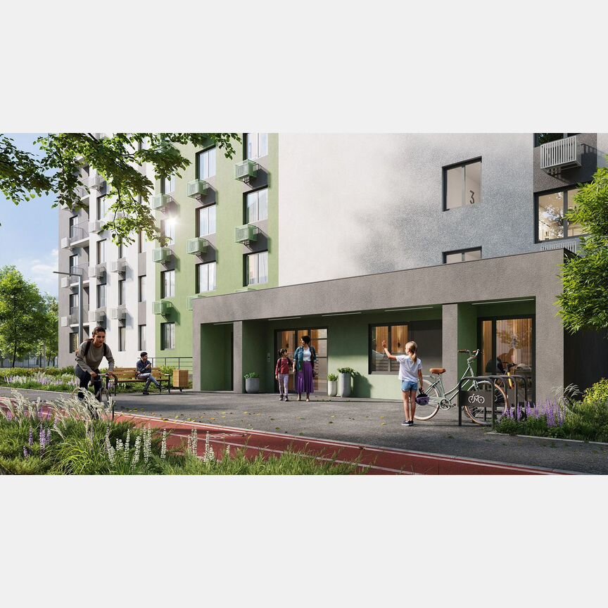 Квартира-студия, 21,4 м², 14/14 эт.