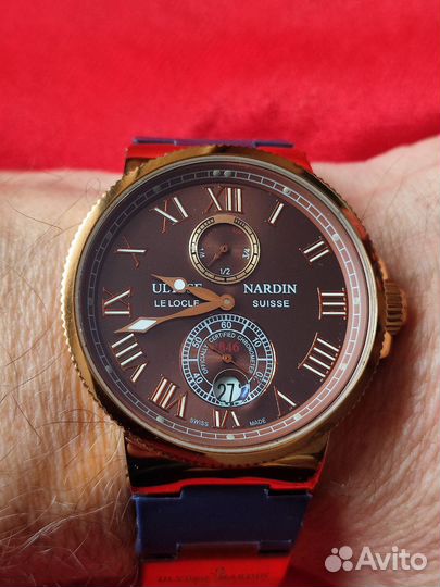 Часы ulysse nardin,механика,автоподзавод