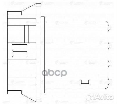 Резистор вентилятора отопителя LFR1410 luzar