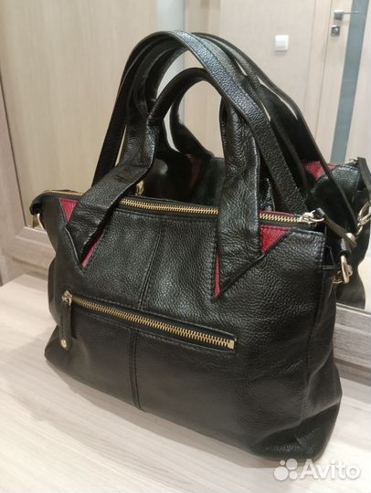 Сумка из натуральной кожи