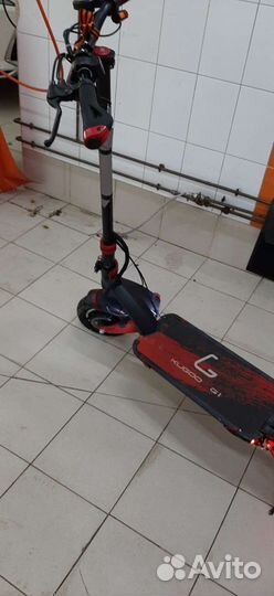 Самокат взрослый бу. Kugoo g1