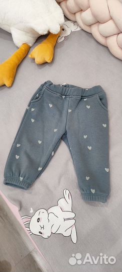 Джоггеры zara для девочки 80