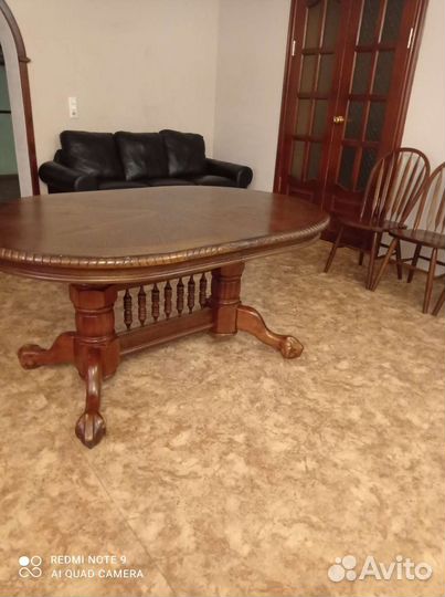 Стол обеденный винтаж