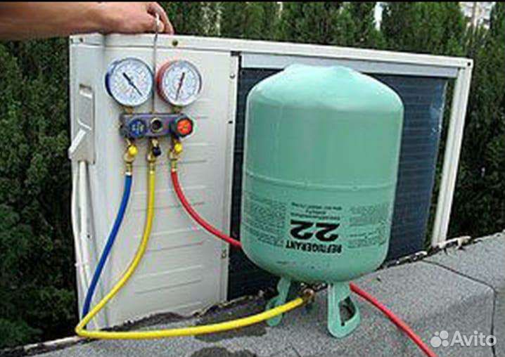 Чистка сплит систем Заправка сплит систем