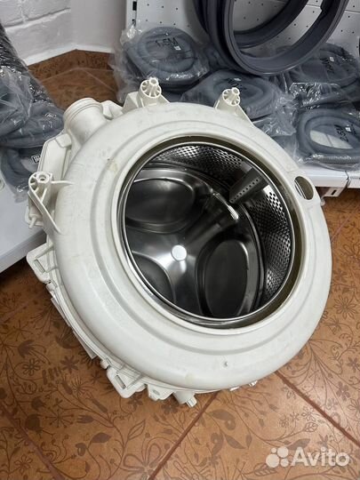 Бак стиральной машины indesit 40л барабан/шкив/под