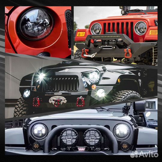 Светодиодная фара Aurora ALO-M-1B