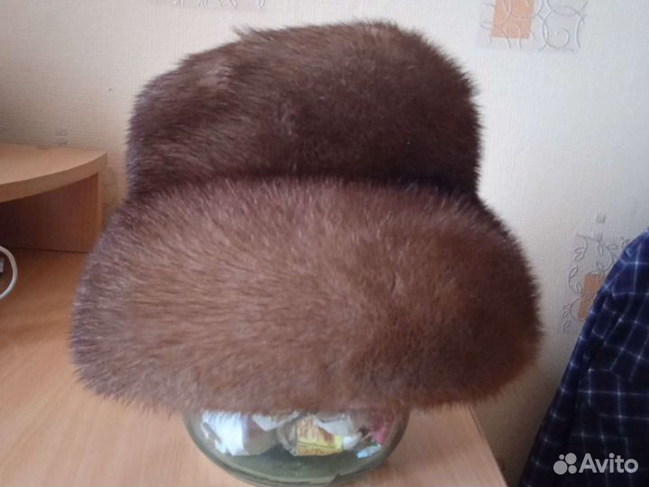 Шапка норковая женская бу