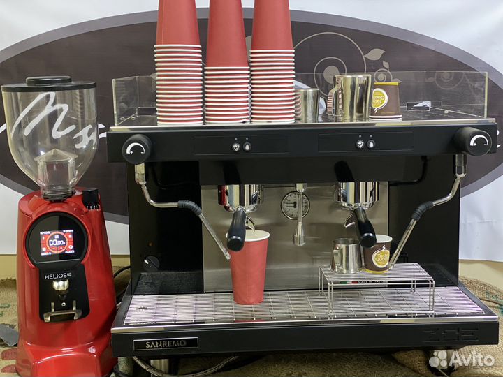 Кофемашина рожковая sanremo zoe Sap 2 gr