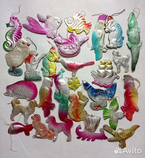 Елочные игрушки СССР