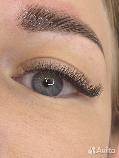 Наращивание ресницОформление бровей