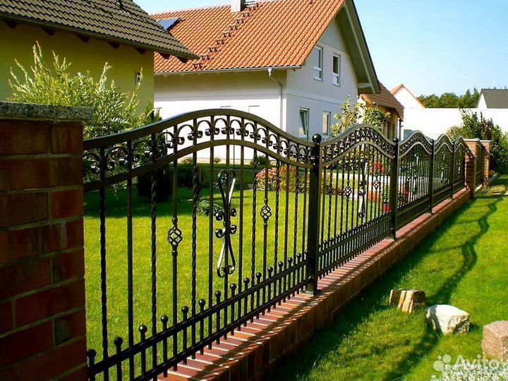 Кованный забор тпп KZ-31