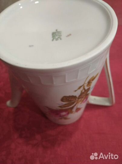 Кофейный фарфоровый сервиз винтажный