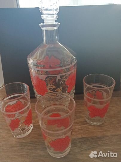 Графинчик и 3 стопки