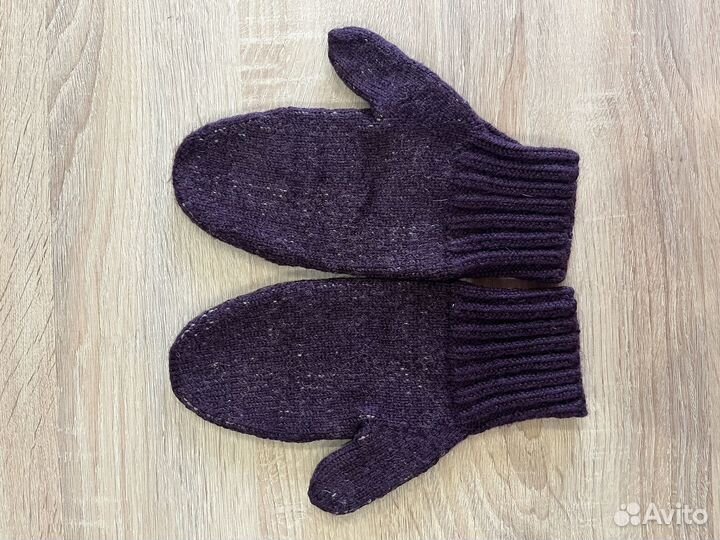 Шапка, снуд и варежки комплектом