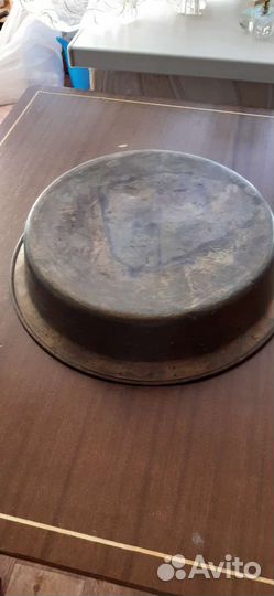 Латунный таз для варенья