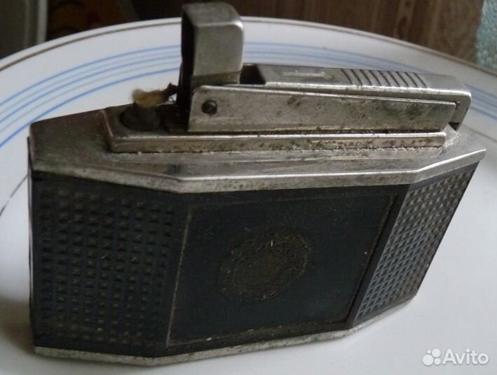 Зажигалка бензиновая настольная RJF, Рига, СССР