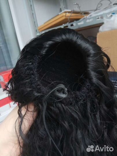 Шикарный хвост шиньон новый