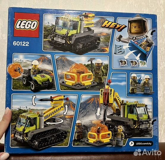 Lego City 60121 Внедорожник вулканологов