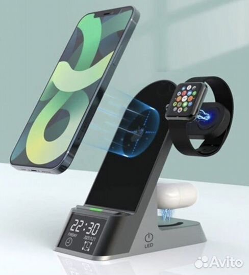 Беспроводная зарядная станция 6 in 1 Magnetic Wire