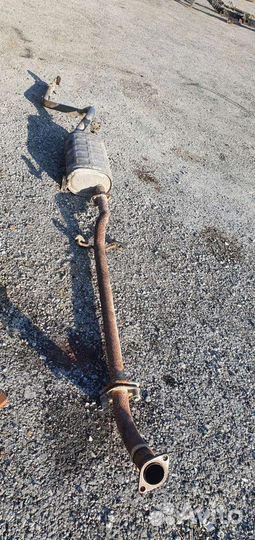 Глушитель в сборе паджеро спорт 2