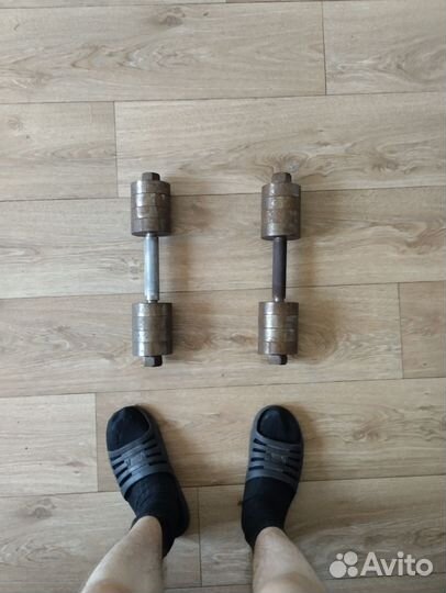 Гантели разборные 12 кг