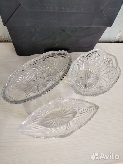 Салатник хрустальный