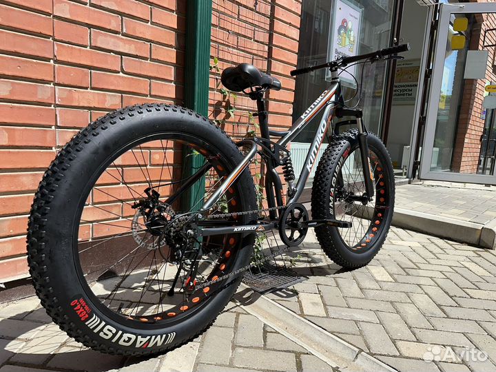 Велосипед новый фэтбайк R26x4.0 двухподвес