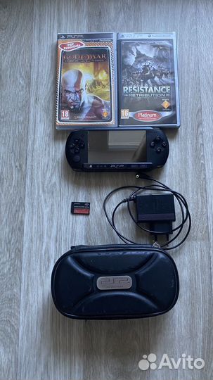 PSP Street E1008 черная