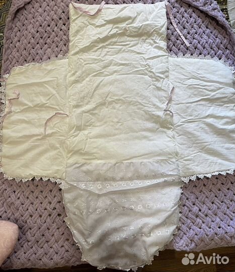 Конверт на выписку для девочки лето