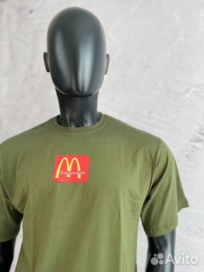 Футболка Travis Scott Cactus Jack Macdonalds