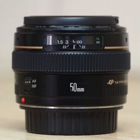 Объеткив Canon EF 50mm f/1.4 USM рабочий