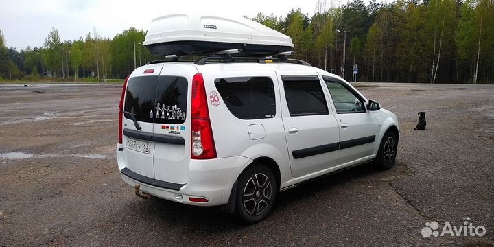 Бокс на крышу аэродинамический 