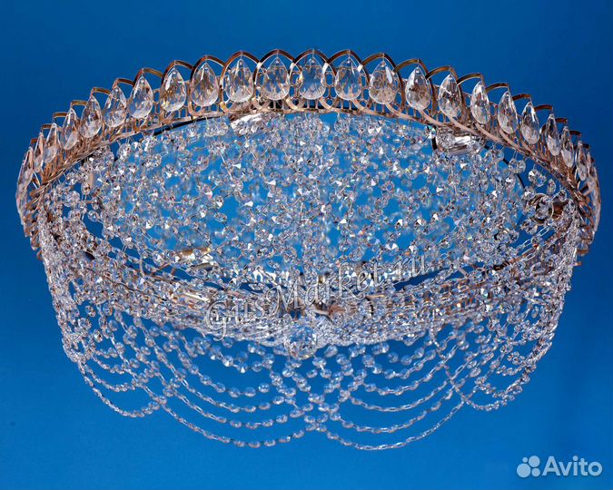 Люстра хрустальная 