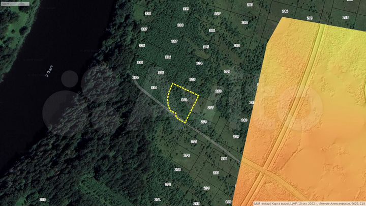 Участок 22,1 сот. (СНТ, ДНП)