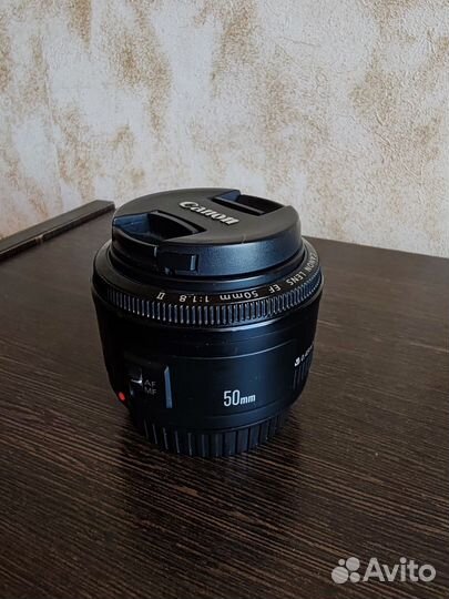 Объектив canon Ef 50mm 1.8