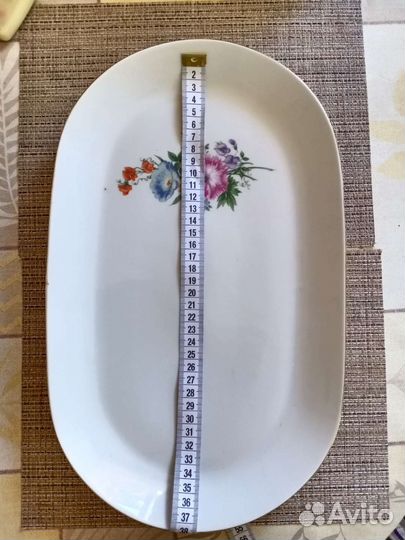 Блюдо фарфор ГДР