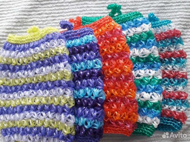 Мочалка ручной работы