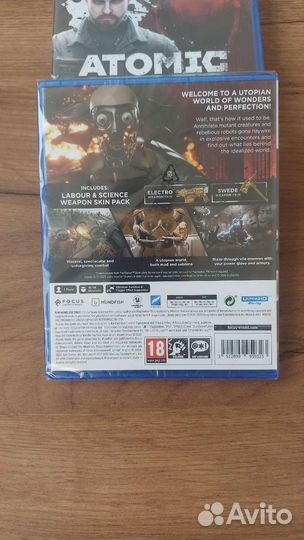 Новый Atomic heart ps5 русская озвучка