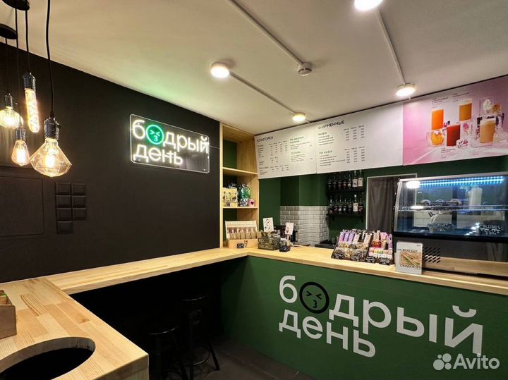 Бариста в кофейню