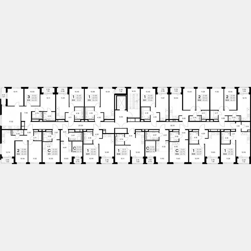 1-к. квартира, 31,2 м², 8/9 эт.