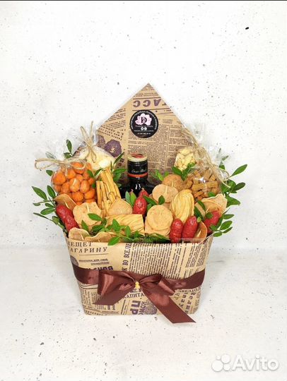 Мужской букет. Съедобный букет